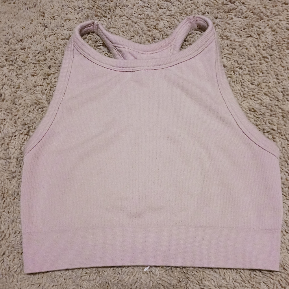 Rib knit Sports Bra size M